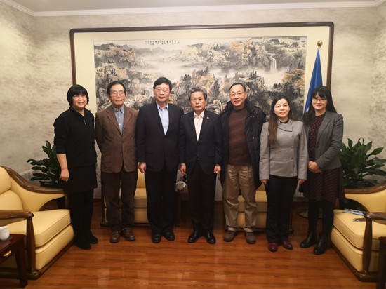 陳德海秘書長會見中國科學院科技戰略資源研究院副院長王毅一行