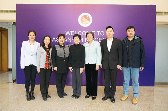 楊秀萍秘書長與中國宋慶齡基金會副主席佘靖會面