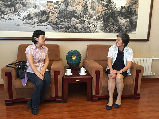 楊秀萍秘書長會見中國駐哥打基納巴盧總領事陳佩潔