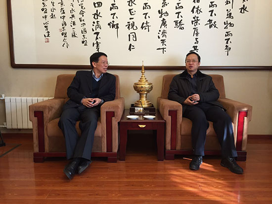 李元主任會(huì)見(jiàn)甘肅省經(jīng)濟(jì)合作局副局長(zhǎng)一行