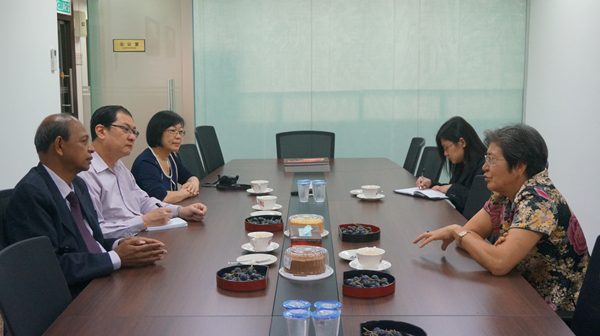 楊秀萍秘書長會見馬中友好協會會長馬吉德