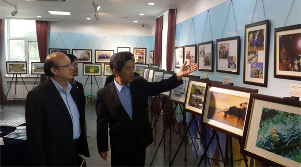 馬明強秘書長會見老撾工商部外貿政策司副司長
