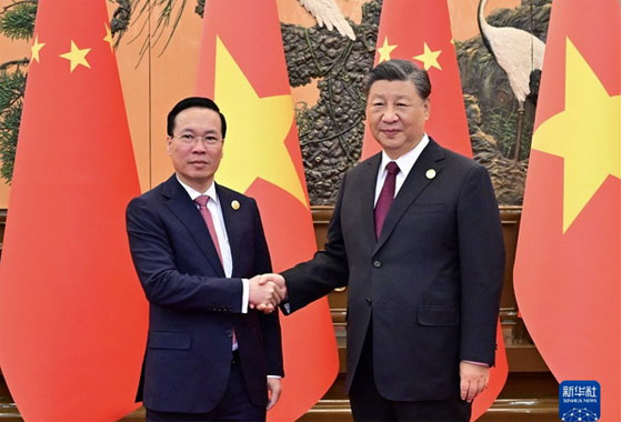 習近平會見越南國家主席武文賞